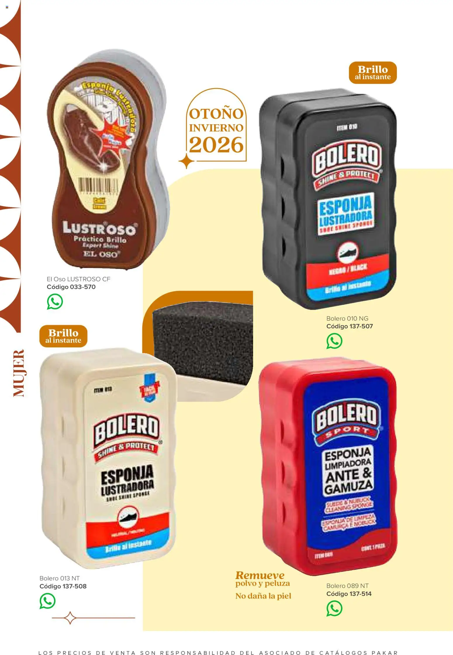 Vista previa las ofertas de la tienda SC Pakar - SC Pakar catálogo Mujer desde el 31/07/2026 