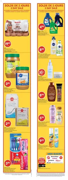 Preview of leaflet Pharmaprix weekly flyer / circulaire from shop Pharmaprix is valid from Aug 29, 2026