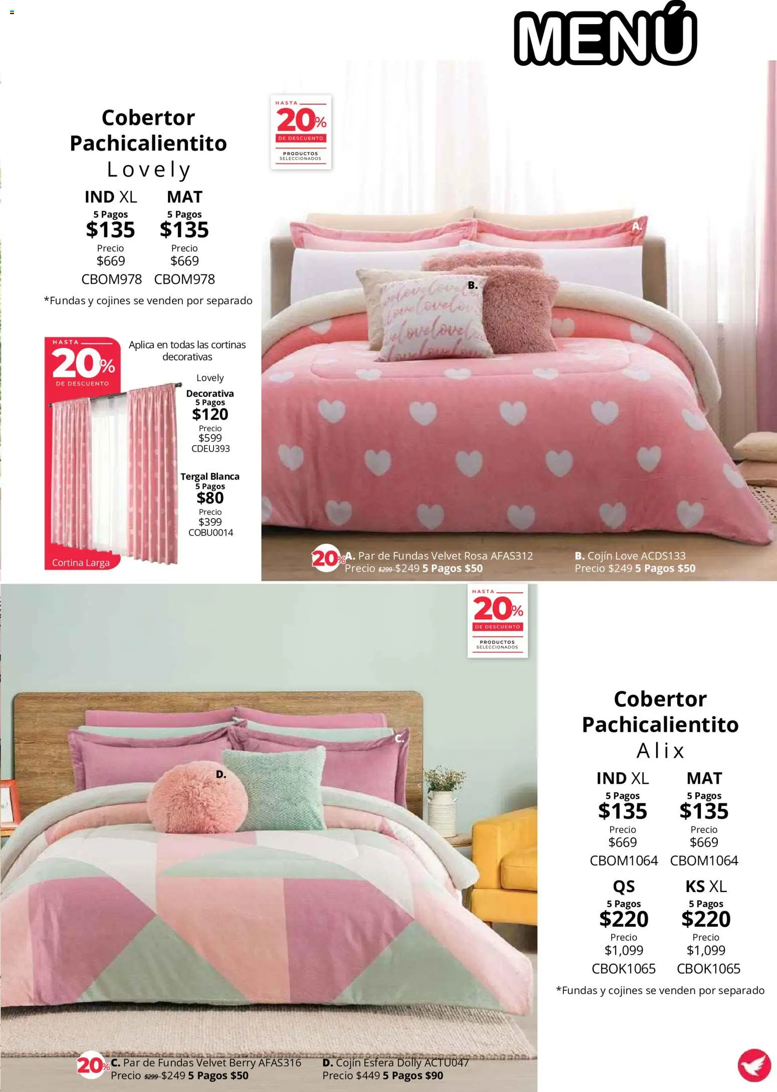 Vista previa las ofertas de la tienda Colchas Concord - Colchas Concord catálogo Colección Cobertor desde el 01/08/2026 