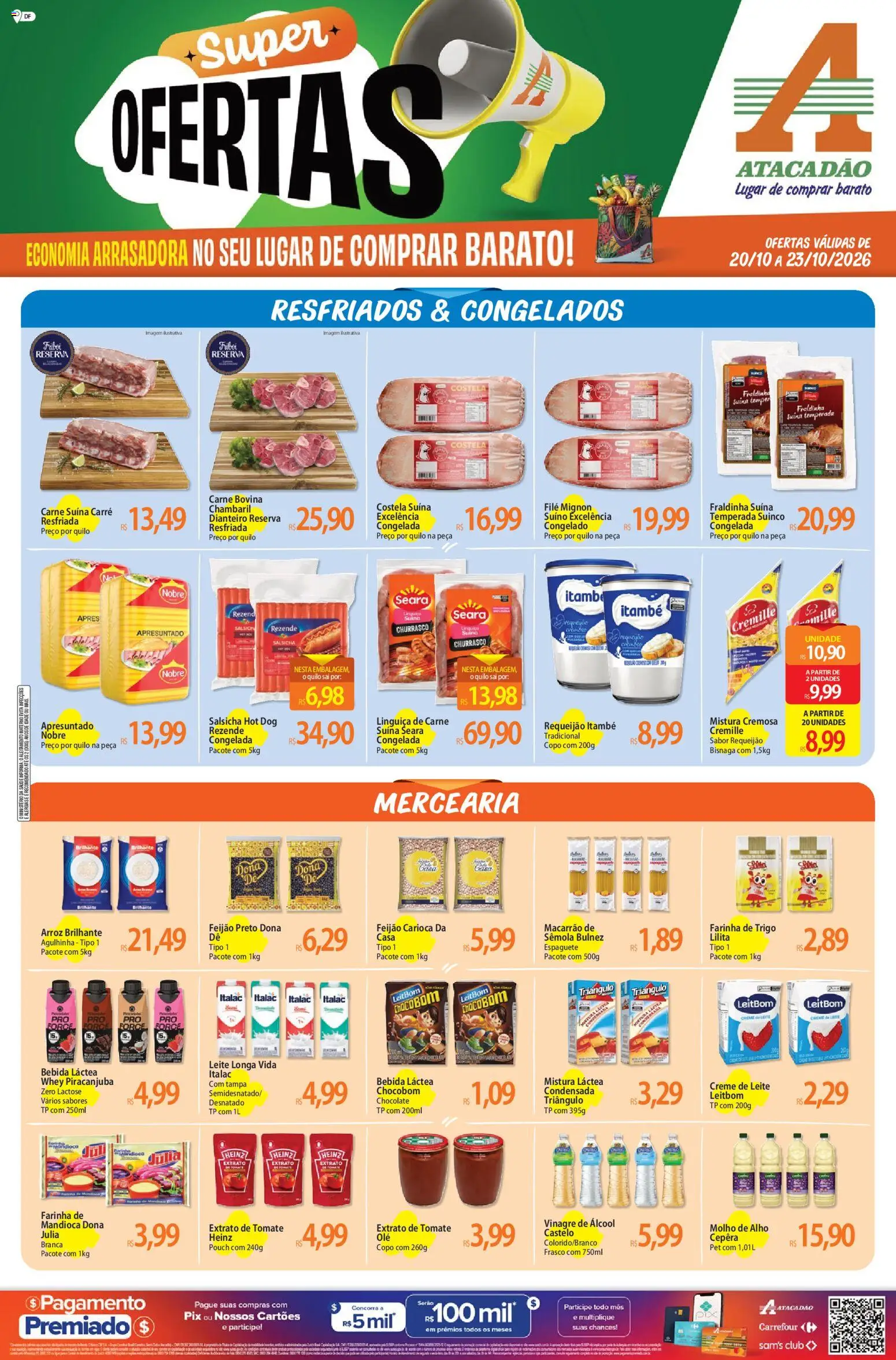 Pré-Visualização do folheto "Atacadão ofertas - DF" da loja Atacadão válido a partir de 20/10/2026