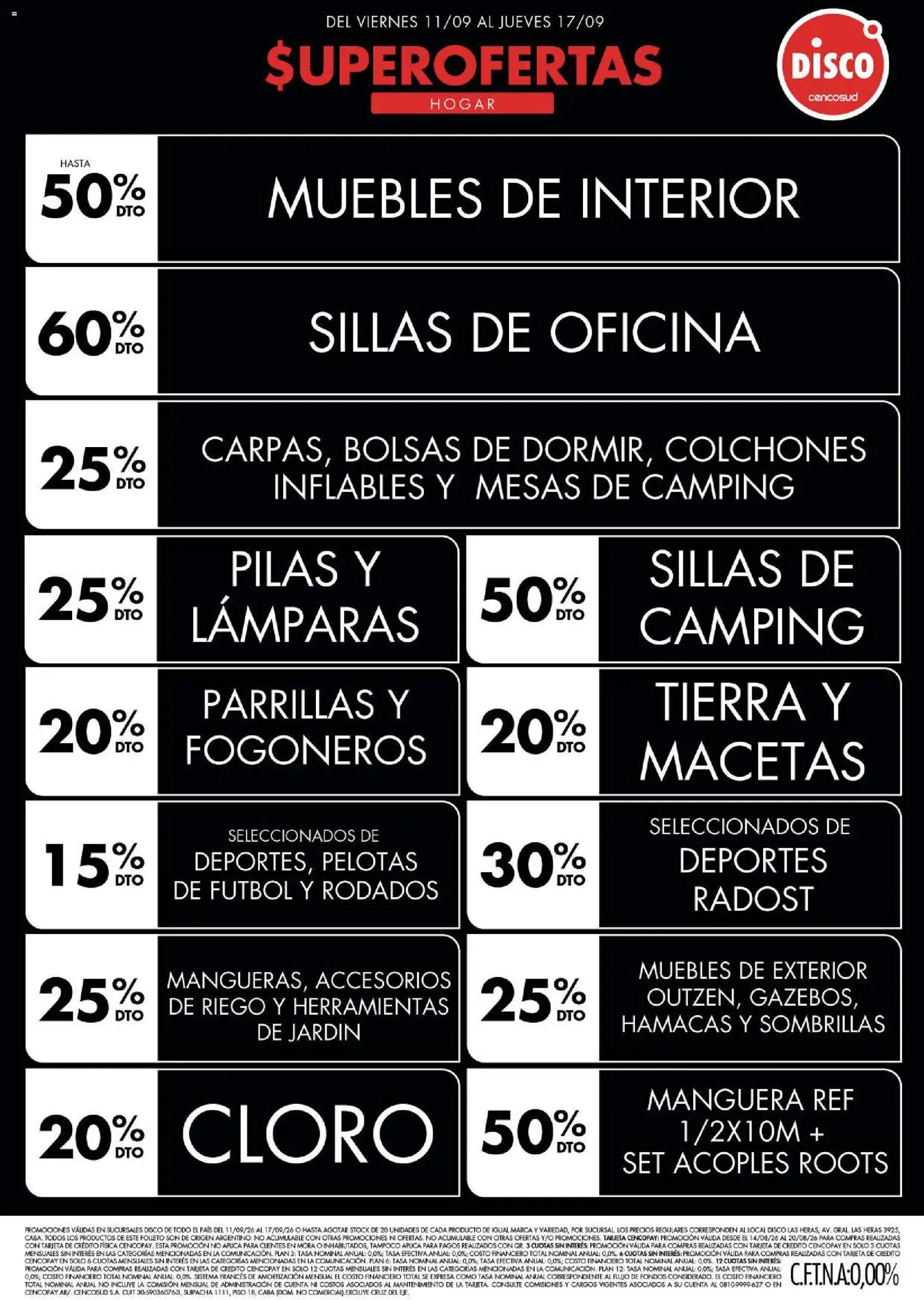 Vista previa del folleto de la tienda Disco válido desde el 11/09/2026 