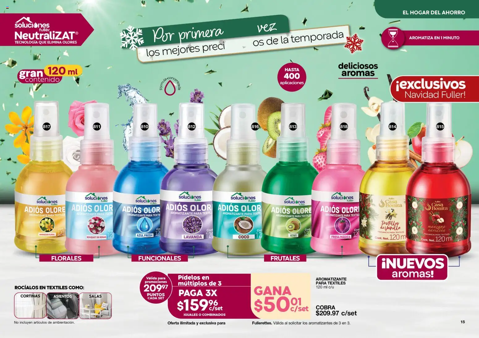 Vista previa las ofertas de la tienda Fuller - Fuller Gana Más 15 2026 desde el 28/10/2026 