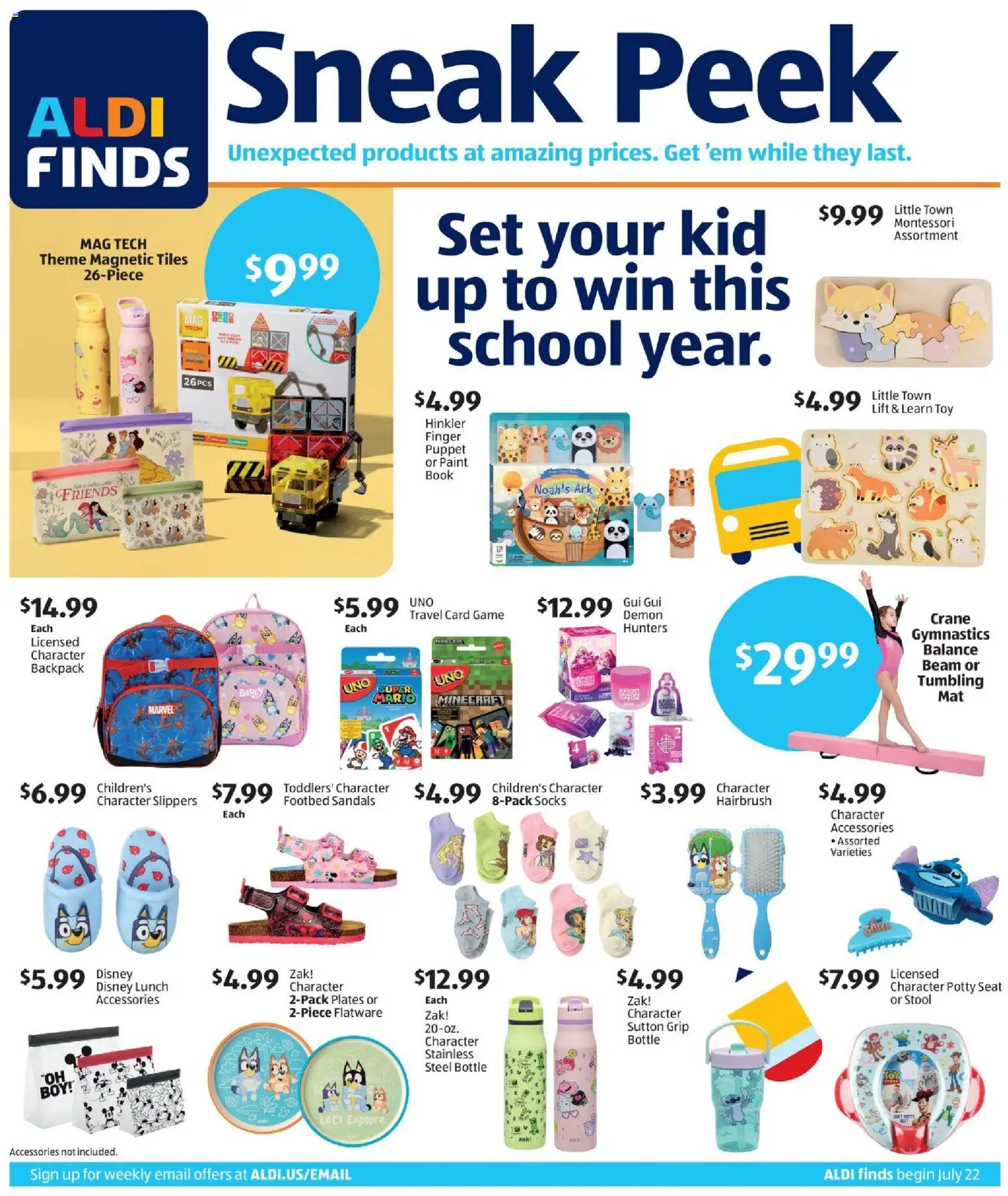 ALDI Weekly Ad from 07/22/2026 🛍️ > Flyer, Sales ad