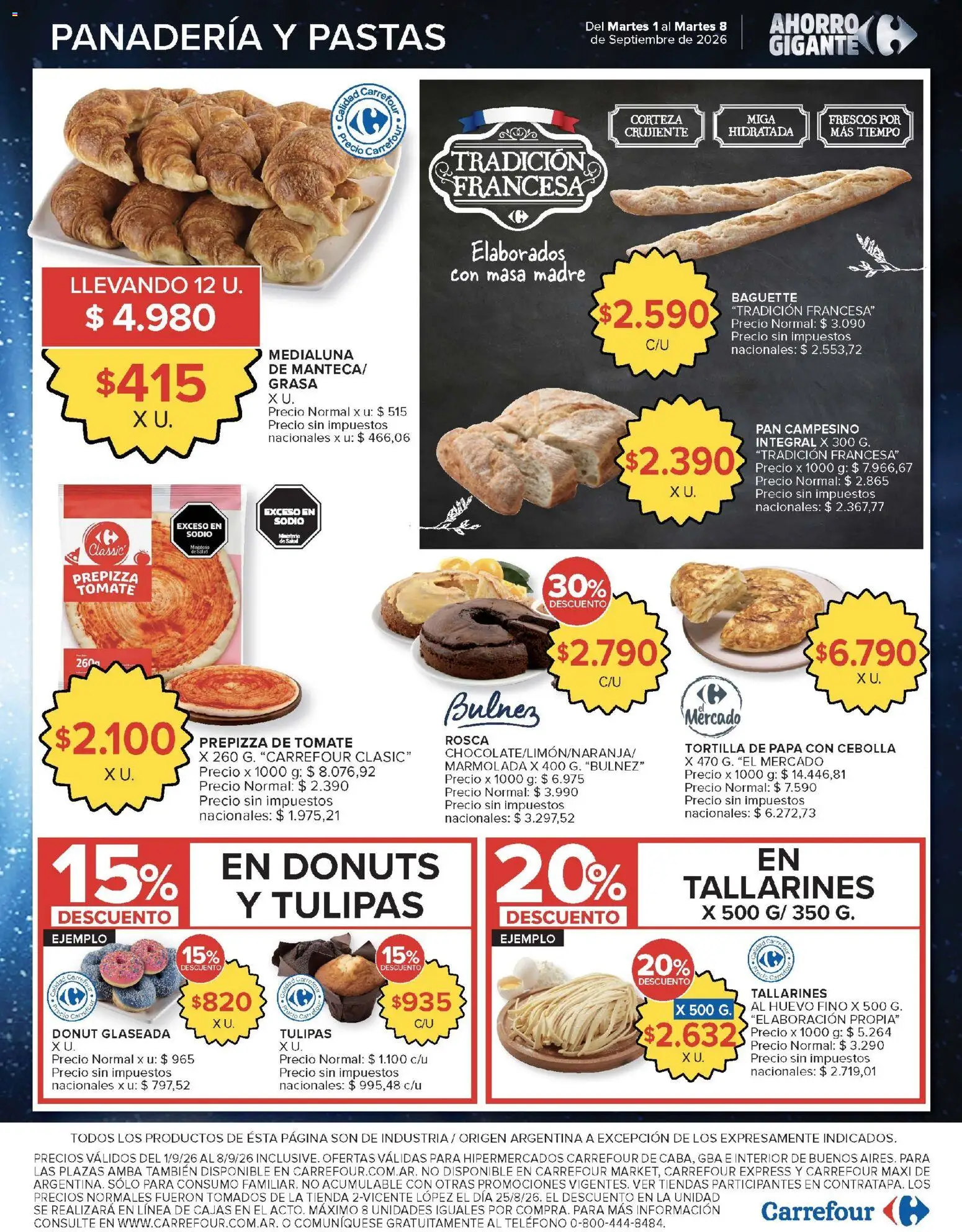 Vista previa del folleto de la tienda Carrefour válido desde el 01/09/2026 
