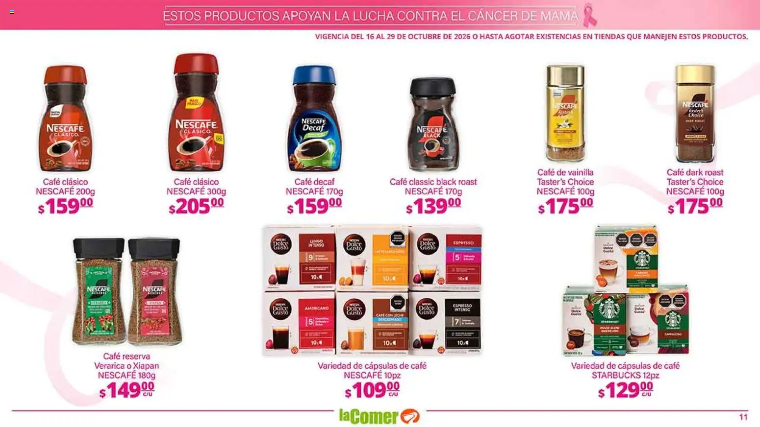 Vista previa las ofertas de la tienda La Comer - La Comer folleto es la tienda rosa desde el 16/10/2026 
