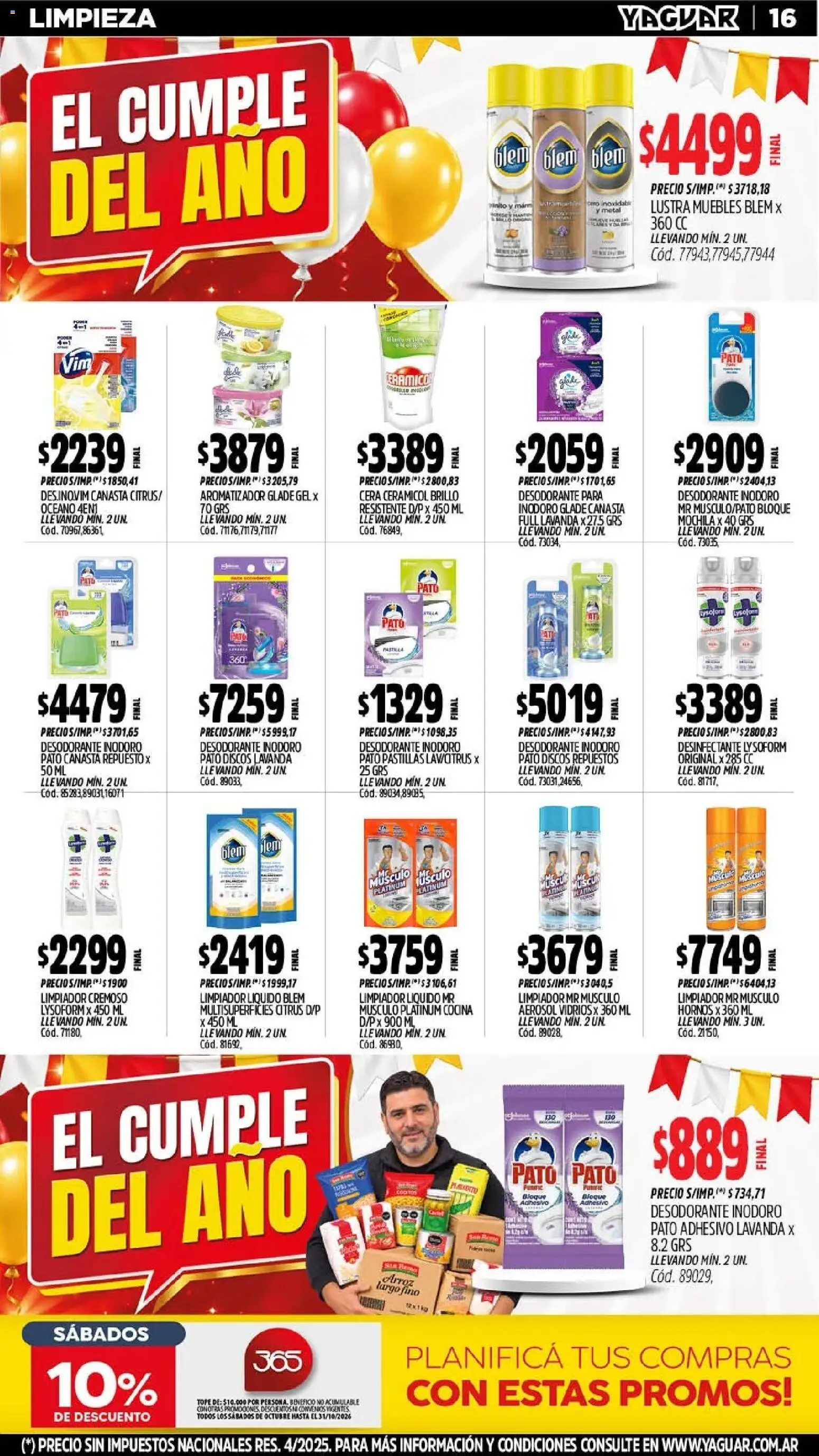 Vista previa del folleto de la tienda Yaguar válido desde el 26/10/2026 