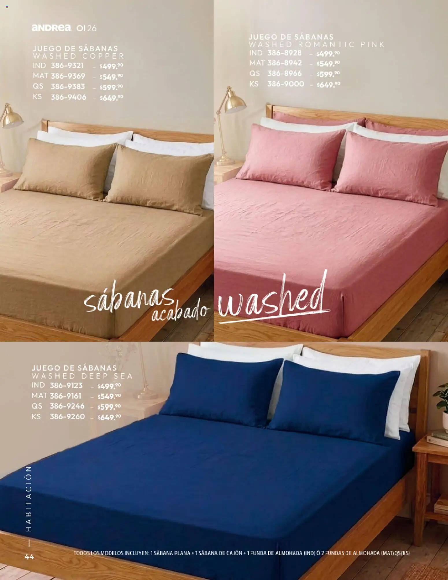 Vista previa las ofertas de la tienda Andrea - Andrea catálogo Home desde el 01/09/2026 