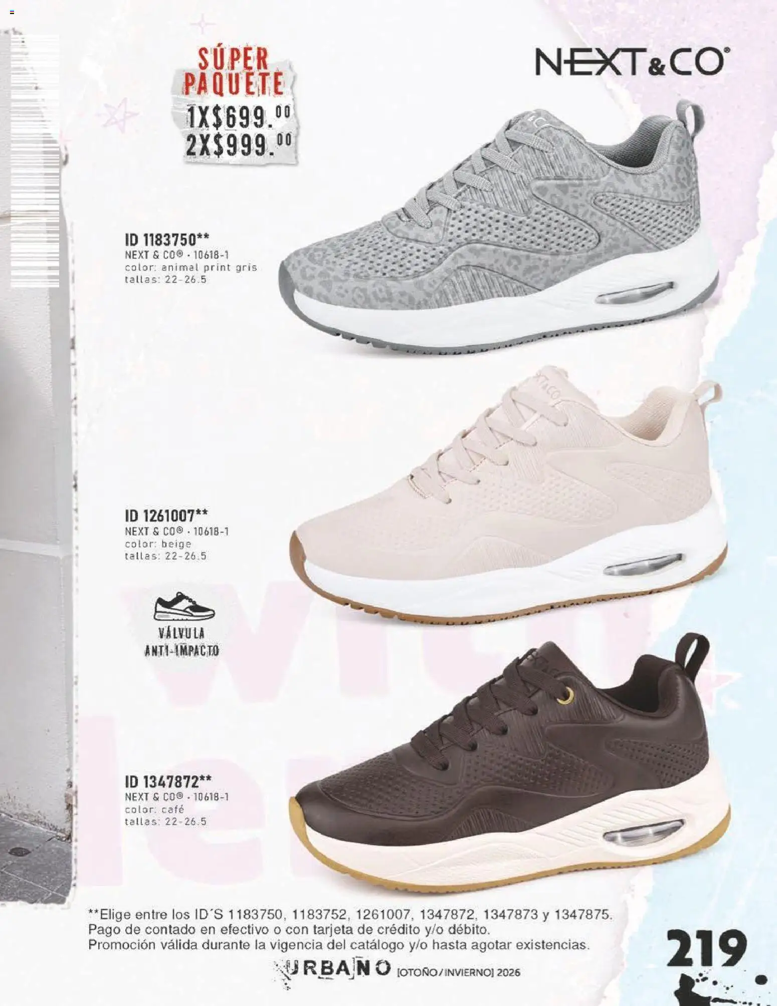 Vista previa las ofertas de la tienda Price Shoes - Price Shoes catálogo Urbano desde el 31/07/2026 