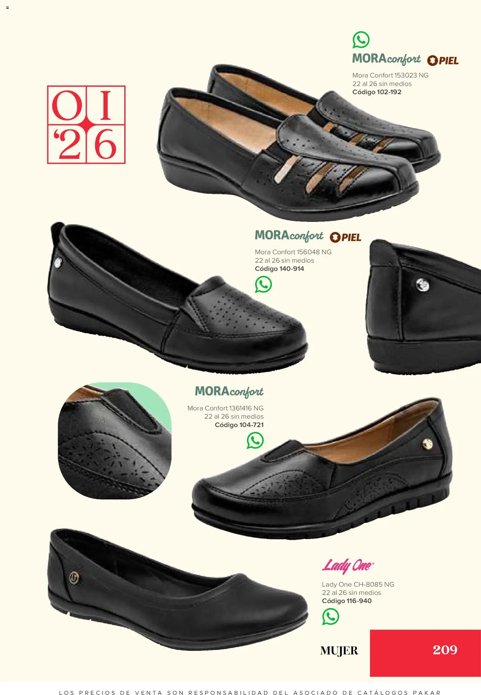 Vista previa las ofertas de la tienda SC Pakar - SC Pakar catálogo Mujer desde el 31/07/2026 