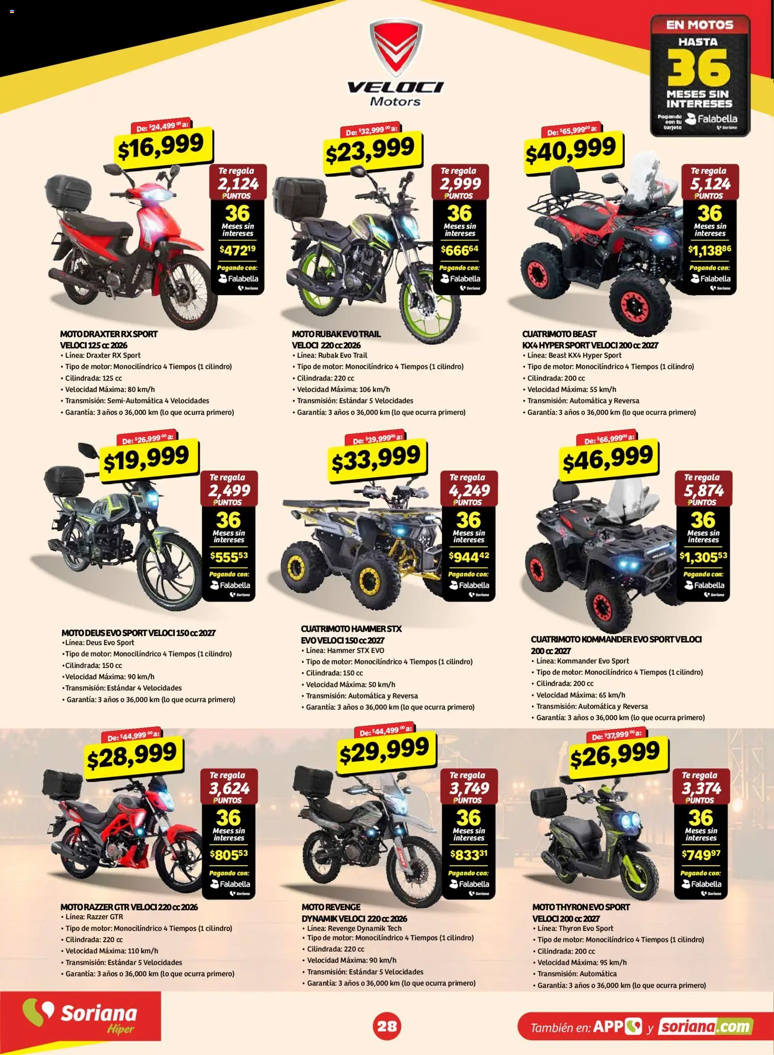 Vista previa las ofertas de la tienda Soriana - Soriana Buen Fest desde el 30/10/2026 