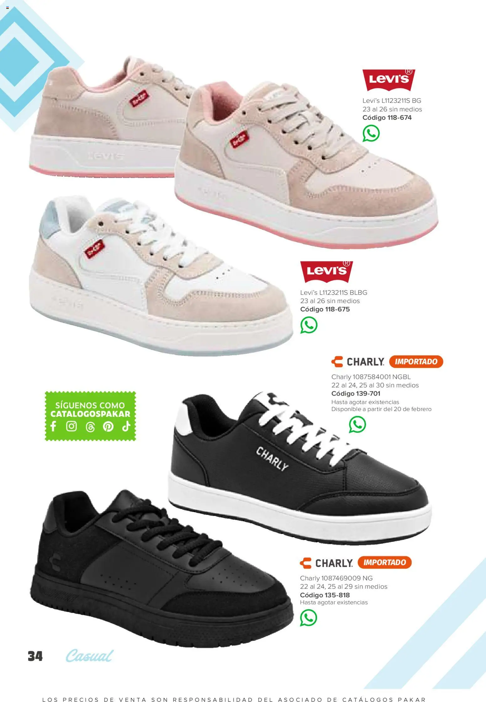 Vista previa las ofertas de la tienda SC Pakar - Catálogo Casual desde el 30/01/2026 