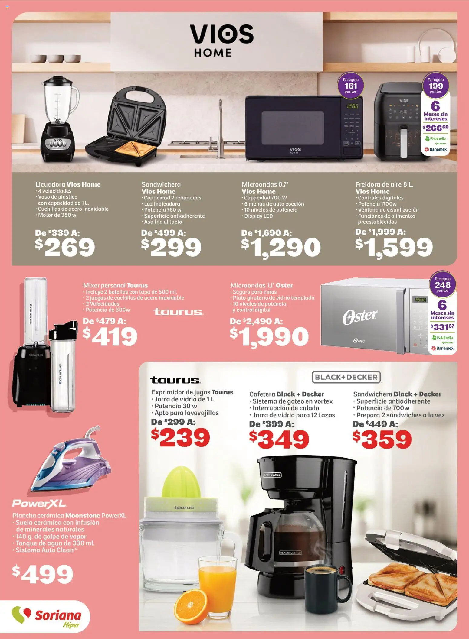 Vista previa las ofertas de la tienda Soriana - Soriana Regresa a clases ¡Bien listo! Híper Nacional desde el 13/08/2026 