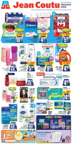 Preview of leaflet Jean Coutu circulaire from shop Jean Coutu is valid from Jul 09, 2026