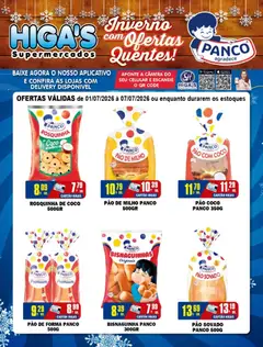Pré-Visualização do folheto "Higa's Supermercado - Ofertas da semana" da loja Higa's Supermercado válido a partir de 01/07/2026