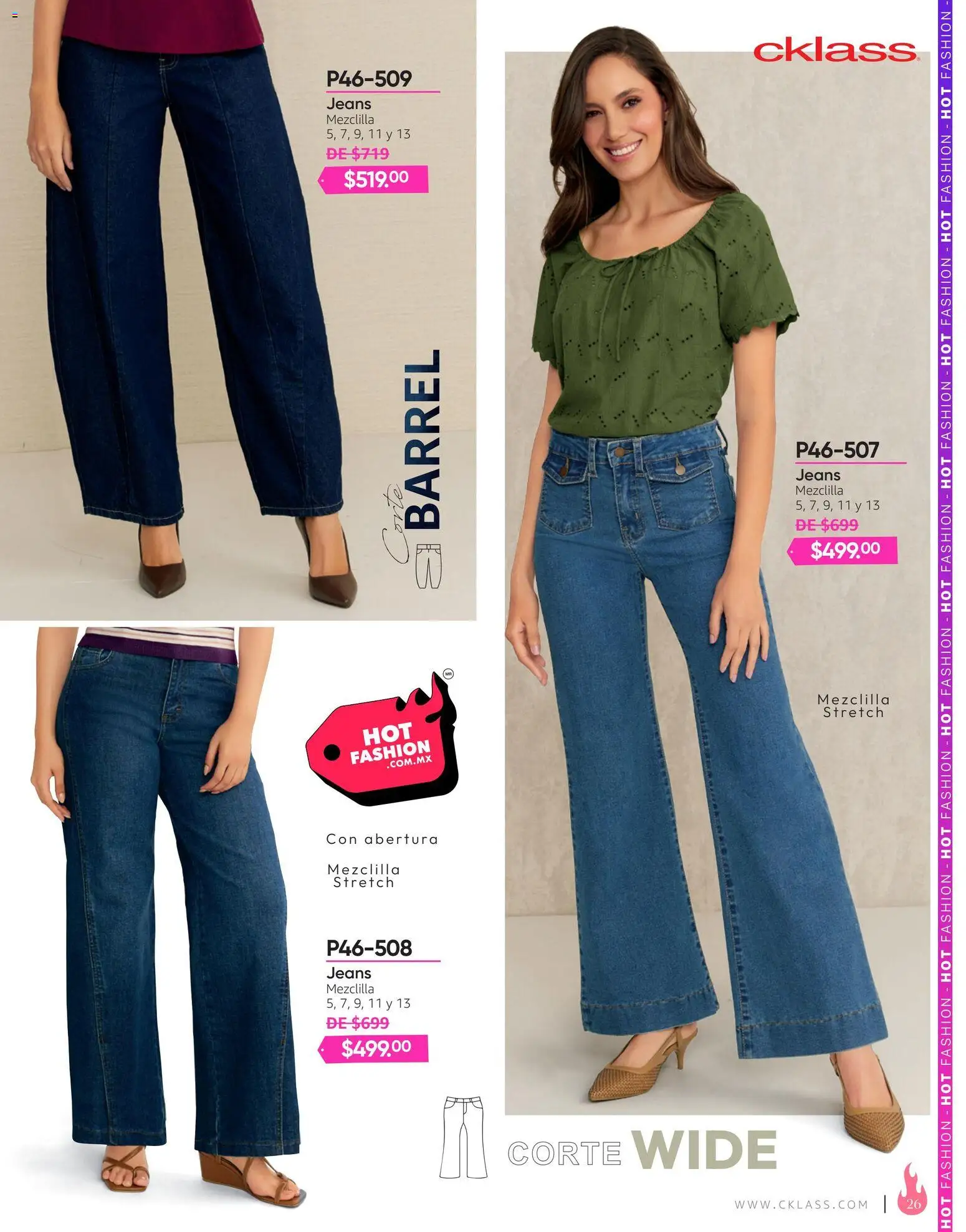 Vista previa las ofertas de la tienda Cklass - Cklass catálogo Hot Fashion Ropa desde el 03/08/2026 