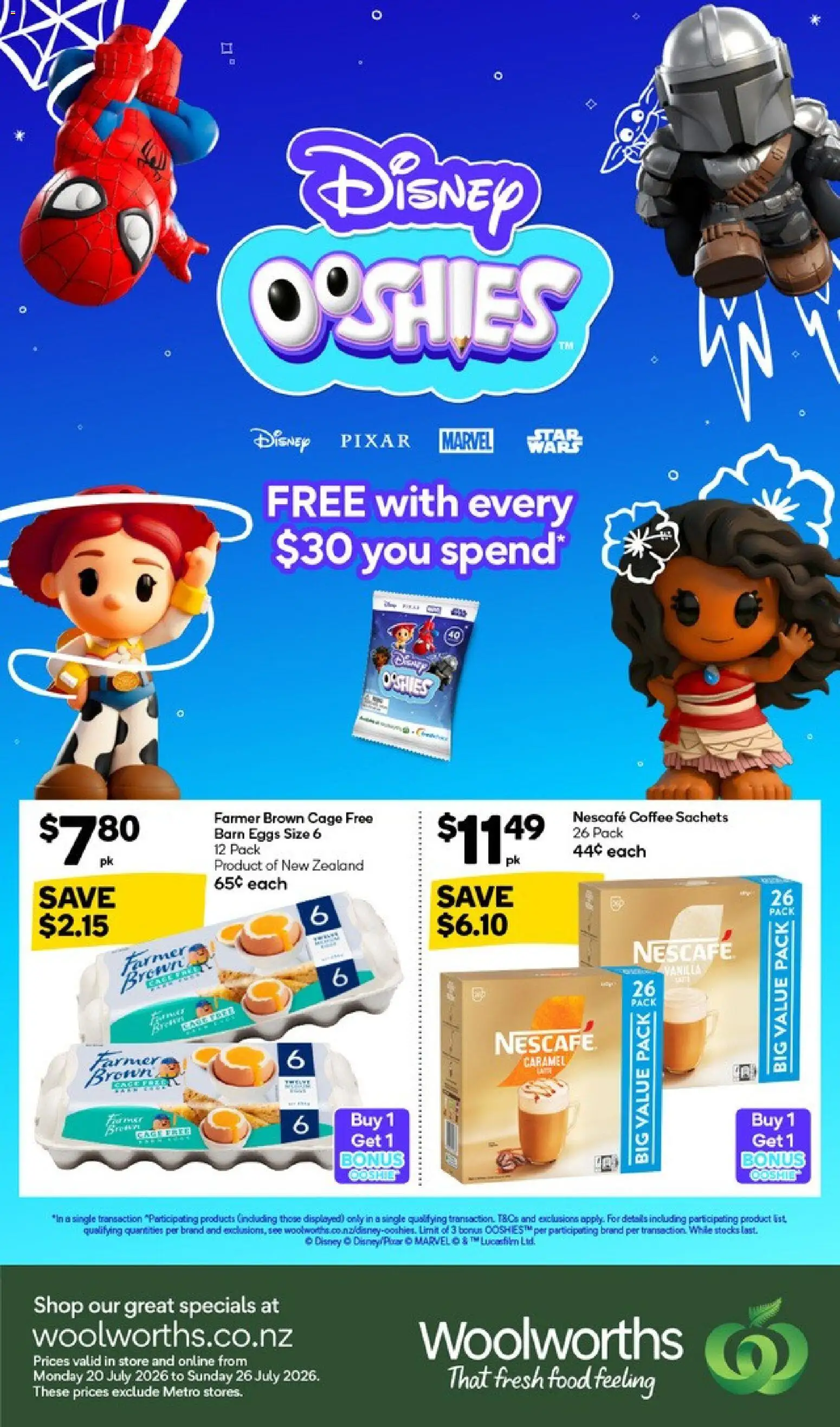 Preview of catalogue Woolworths catalogue from shop Woolworths valid 20 Jul 2026