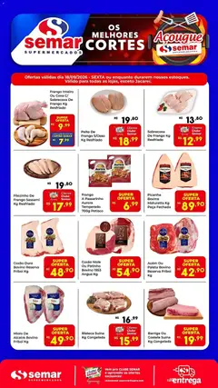 Pré-Visualização do folheto "Semar Supermercado - Ofertas da semana" da loja Semar Supermercado válido a partir de 18/09/2026