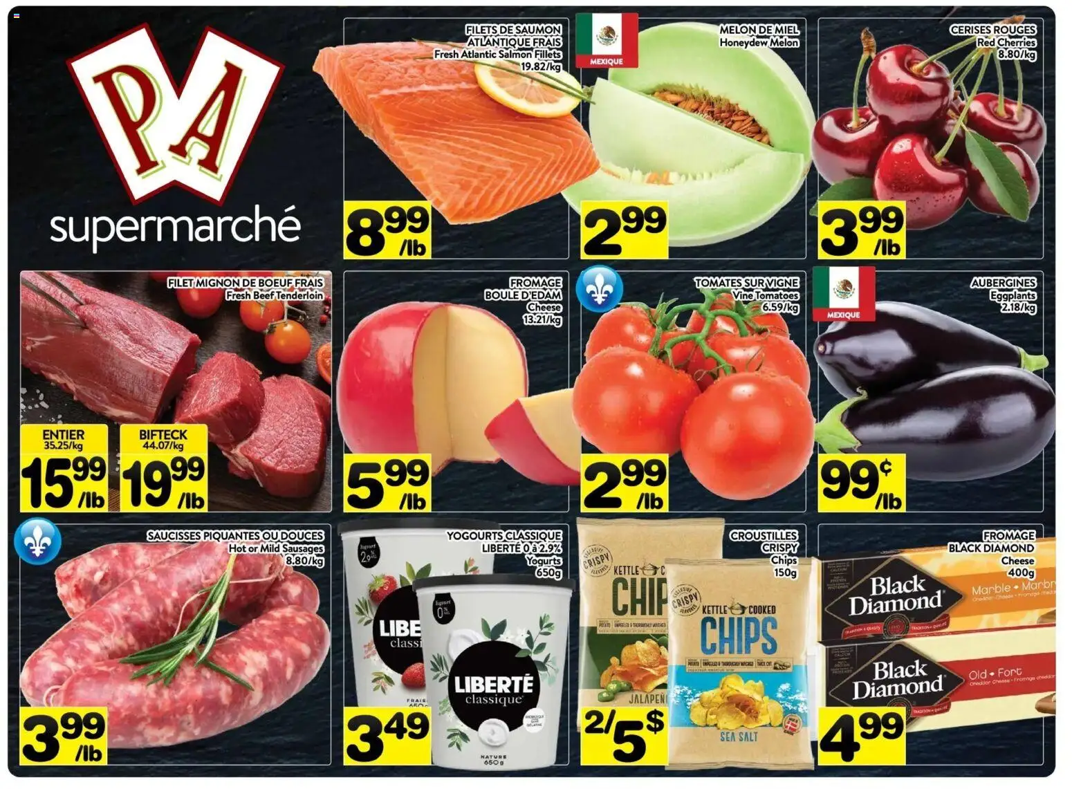 Preview of leaflet Pa Supermarché weekly flyer / circulaire from shop Pa Supermarché is valid from May 04, 2026