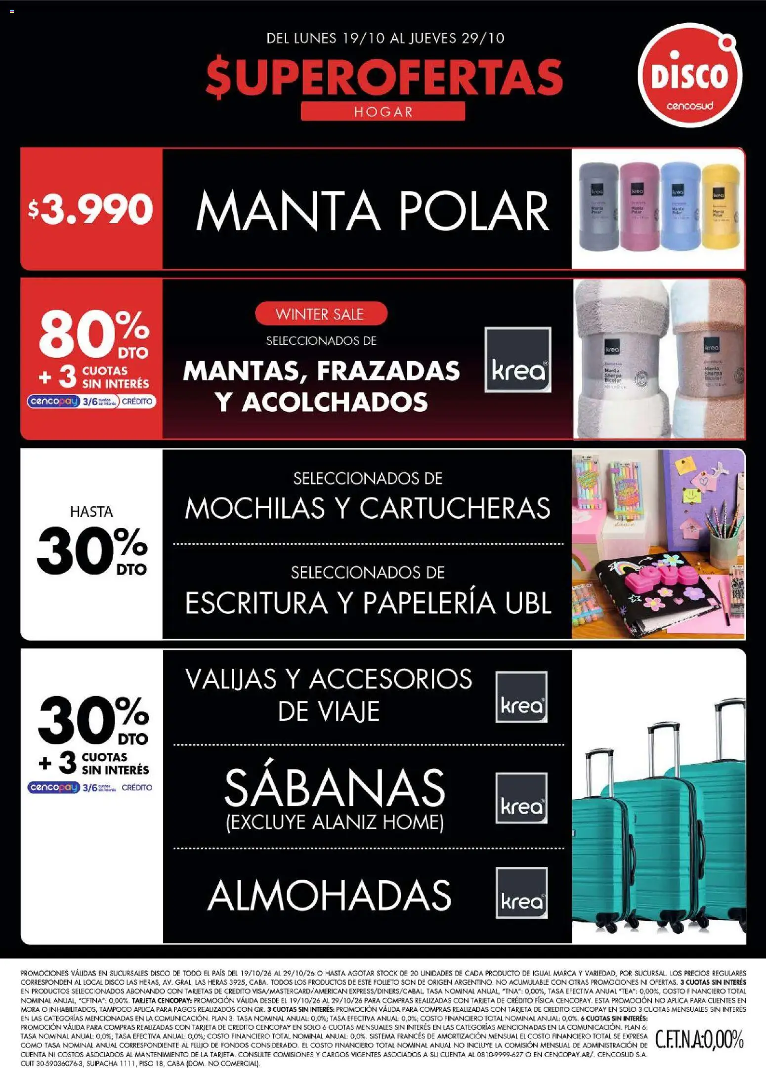 Vista previa del folleto de la tienda Disco válido desde el 19/10/2026 