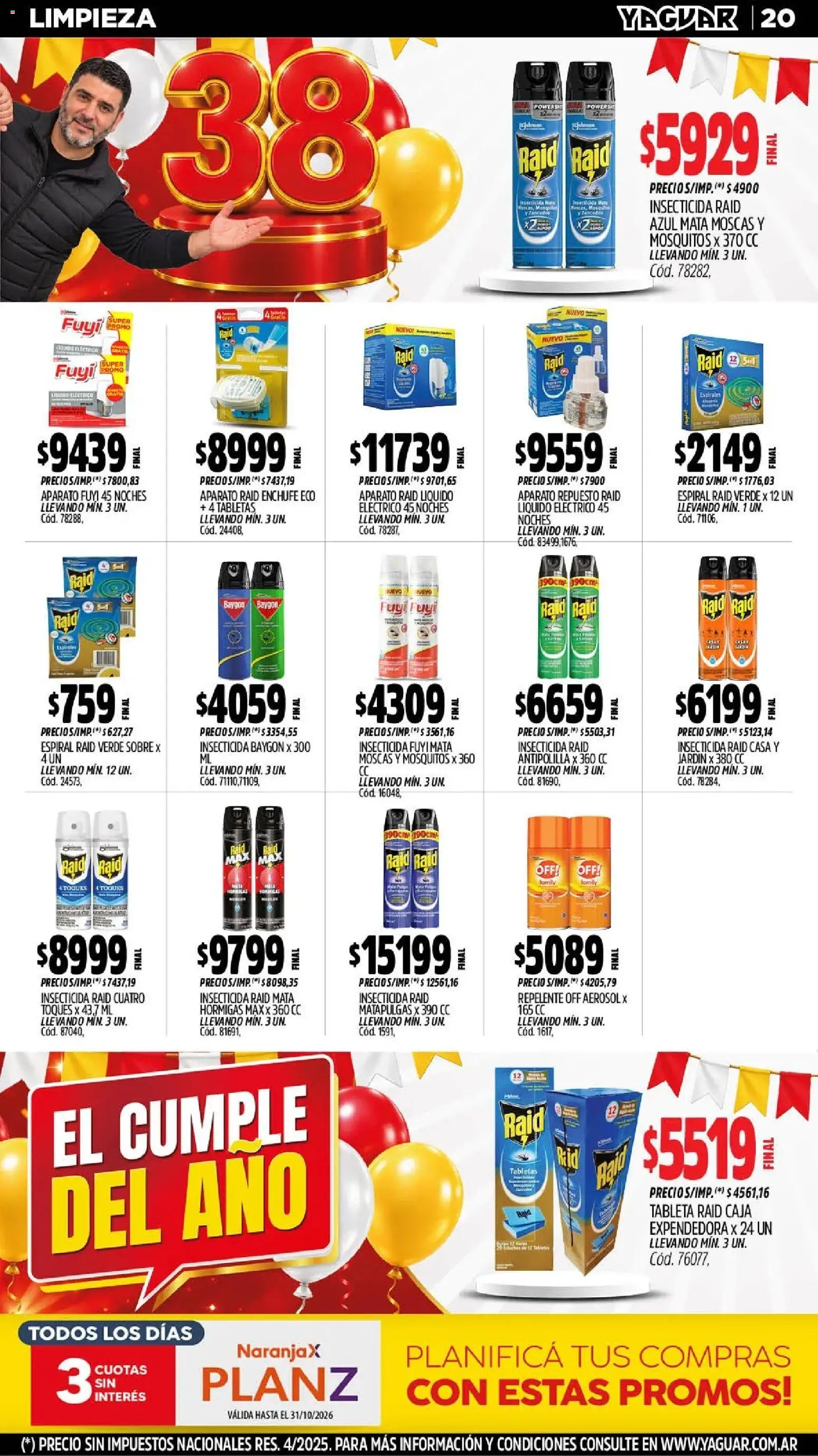 Vista previa del folleto de la tienda Yaguar válido desde el 12/10/2026 