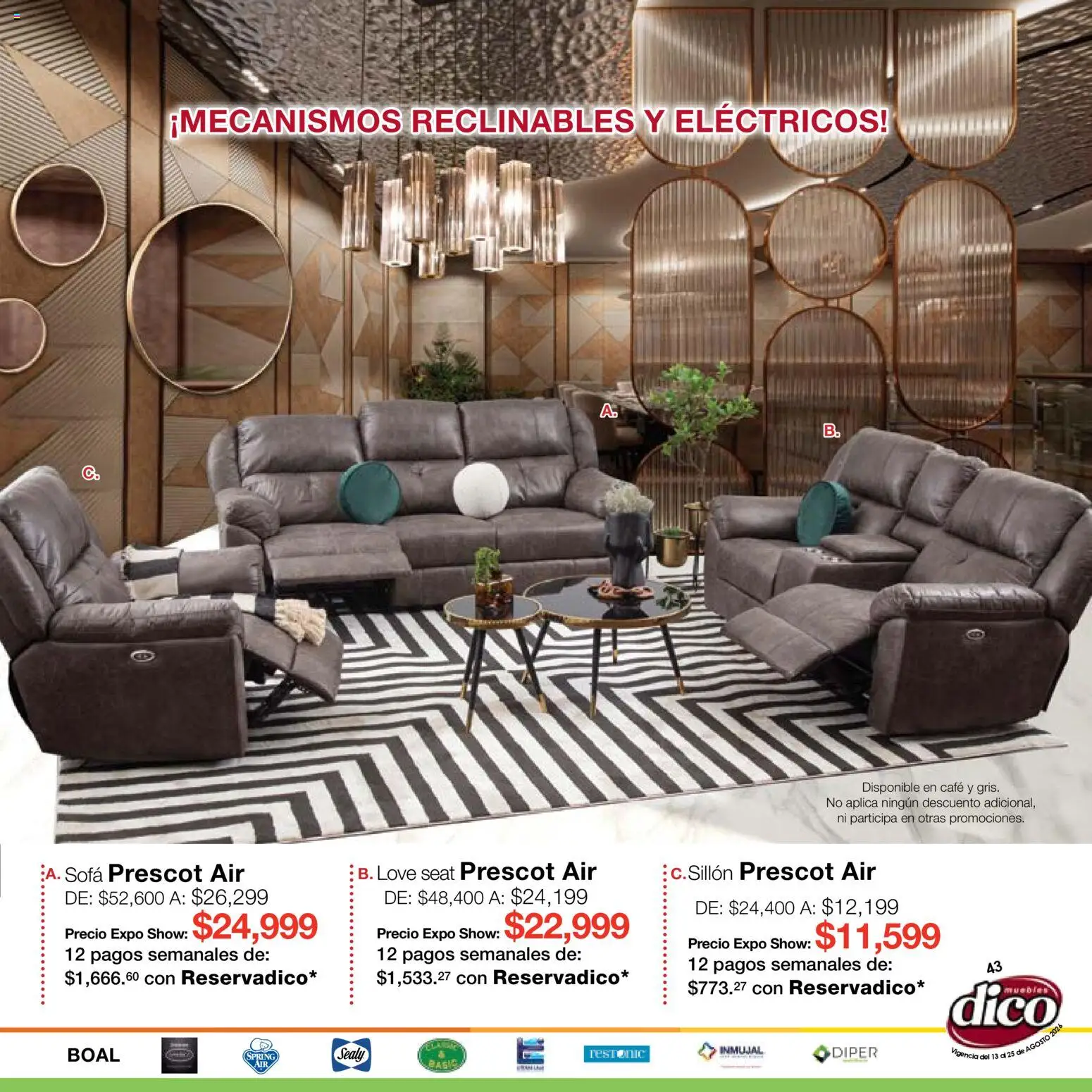 Vista previa las ofertas de la tienda Muebles Dico - Muebles Dico catálogo Expo Show desde el 13/08/2026 