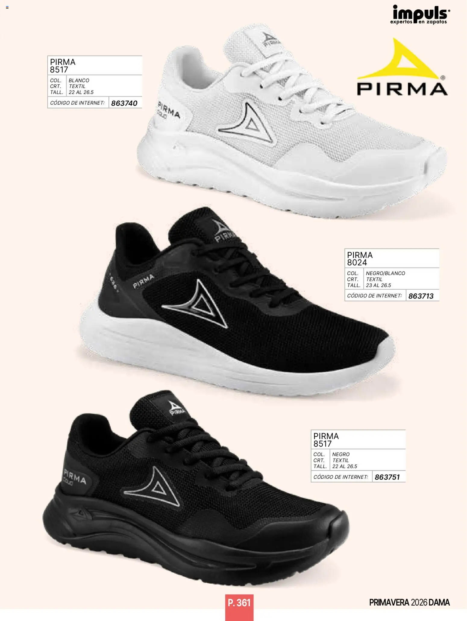 Vista previa las ofertas de la tienda Impuls - Catálogo Primavera desde el 01/01/2026 - Zapatos