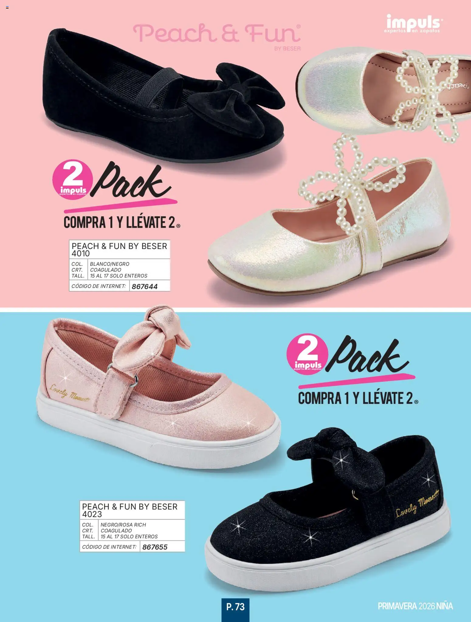 Vista previa las ofertas de la tienda Impuls - Catálogo Niña desde el 01/01/2026 - Zapatos