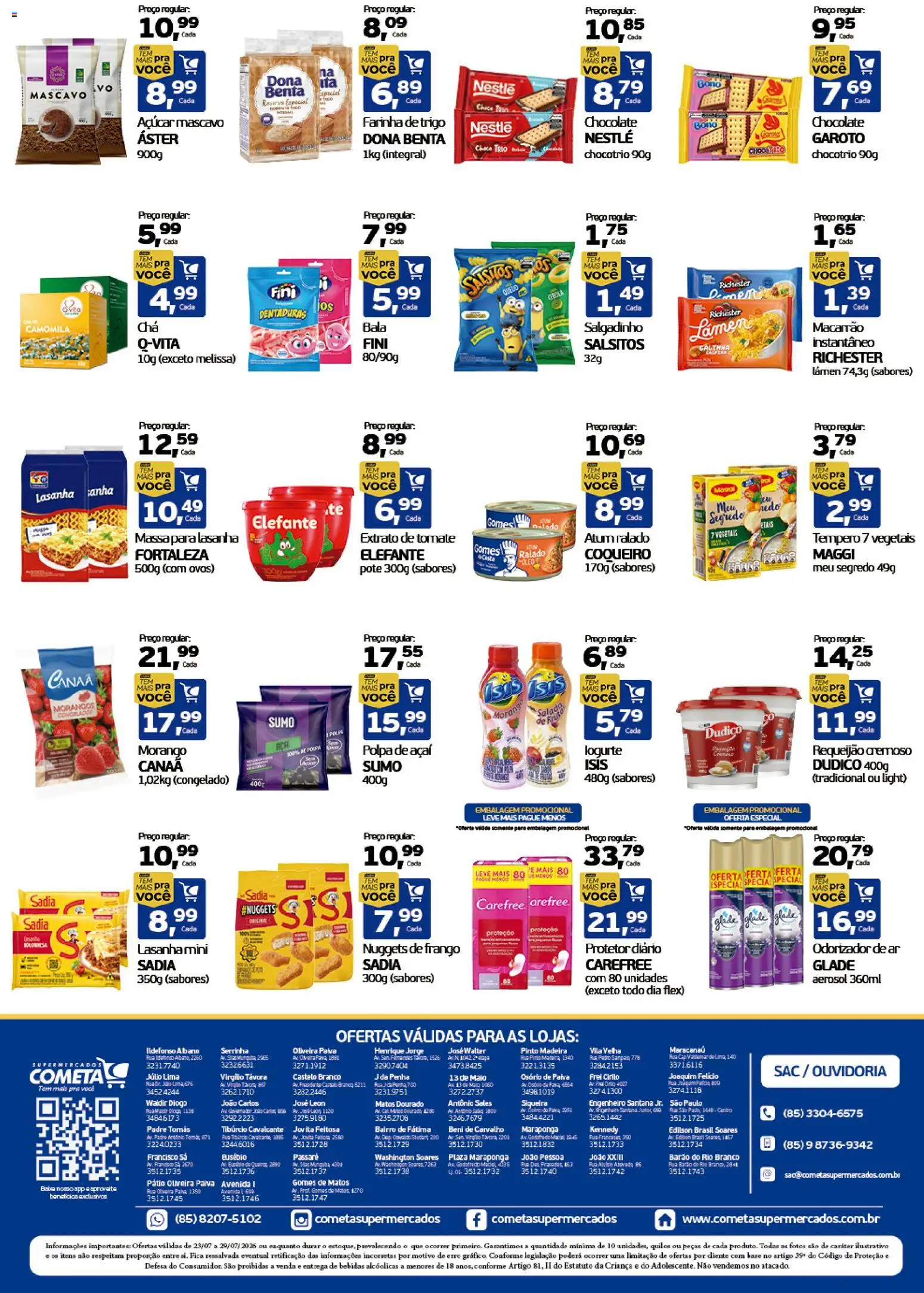 Ofertas Cometa Supermercados ofertas Clube Tem Mais Pra Você até 29/07/2026. - Página 2