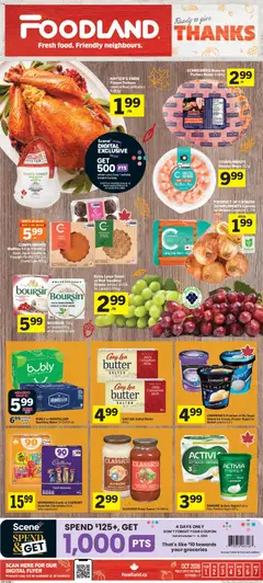 Preview of leaflet Foodland weekly flyer / circulaire from shop Foodland is valid from Oct 01, 2026