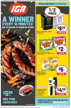Preview of catalogue IGA catalogue QLD from shop IGA valid 29/04/2026