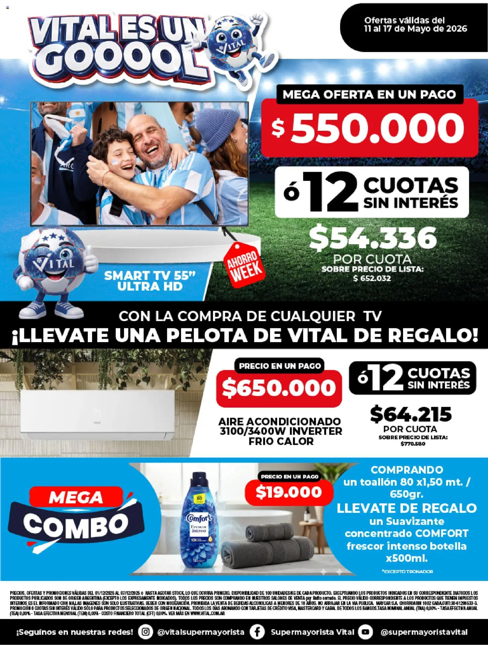 Vista previa del folleto de la tienda Vital válido desde el 11/05/2026 