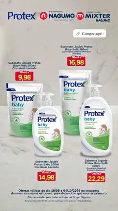 Pré-Visualização do folheto "Nagumo ofertas Protex" da loja Nagumo válido a partir de 18/09/2026