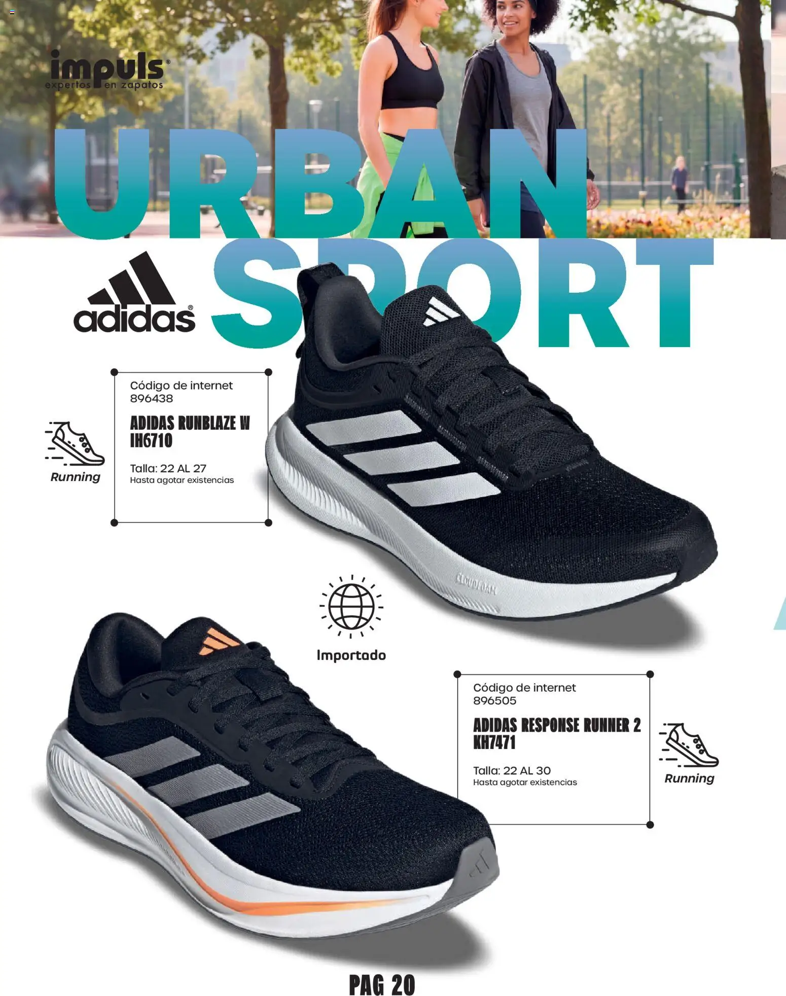 Vista previa las ofertas de la tienda Impuls - Impuls catálogo Urban Sport desde el 01/09/2026 - Zapatos
