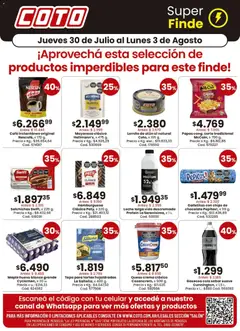 Vista previa del folleto de la tienda Coto válido desde el 30/07/2026 