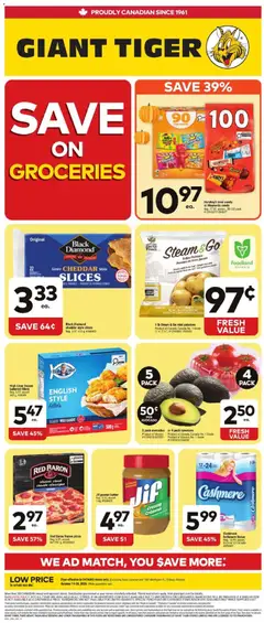 Un aperçu du dépliant Weekly Flyer du magasin Giant Tiger est valide à partir 14 oct. 2026