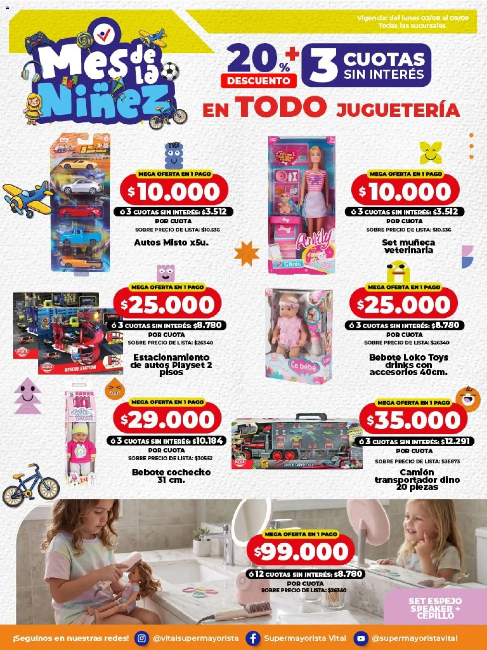Vista previa del folleto de la tienda Vital válido desde el 03/08/2026 