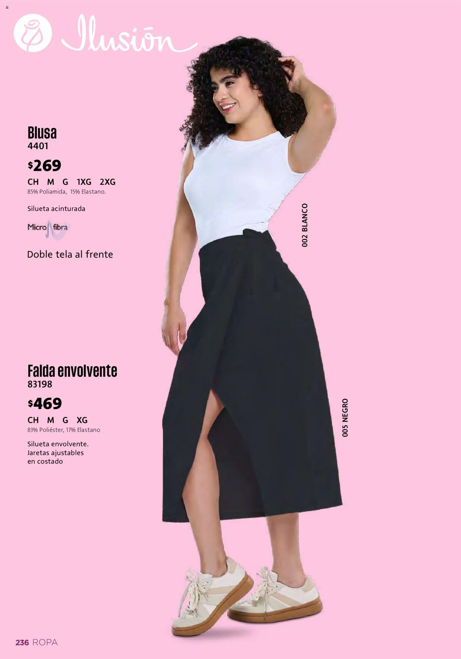 Vista previa las ofertas de la tienda Ilusión - Ilusión catálogo Verano desde el 01/05/2026 - Blusa, Falda