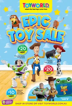Preview of catalogue Toyworld catalogue from shop Toyworld valid 03/06/2026
