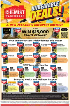 Preview of catalogue Chemist Warehouse catalogue from shop Chemist Warehouse valid 23 Jul 2026