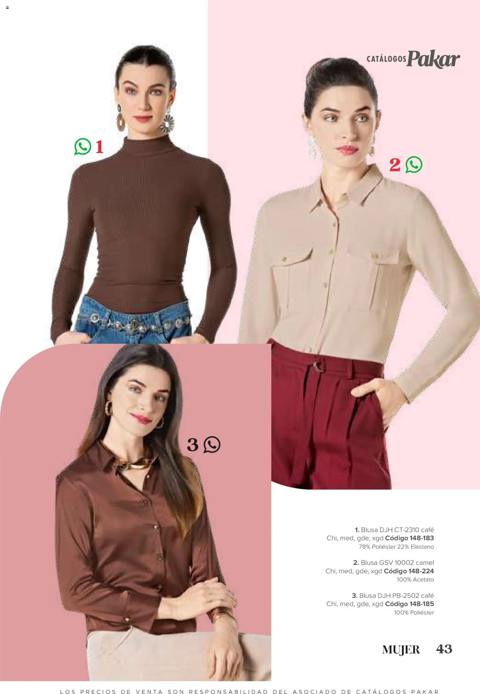 Vista previa las ofertas de la tienda SC Pakar - SC Pakar catálogo Ropa desde el 31/07/2026 