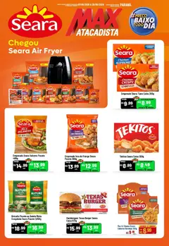 Pré-Visualização do folheto "Max Atacadista ofertas Seara" da loja Max Atacadista válido a partir de 07/05/2026