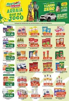 Pré-Visualização do folheto "Mart Minas ofertas" da loja Mart Minas válido a partir de 18/06/2026