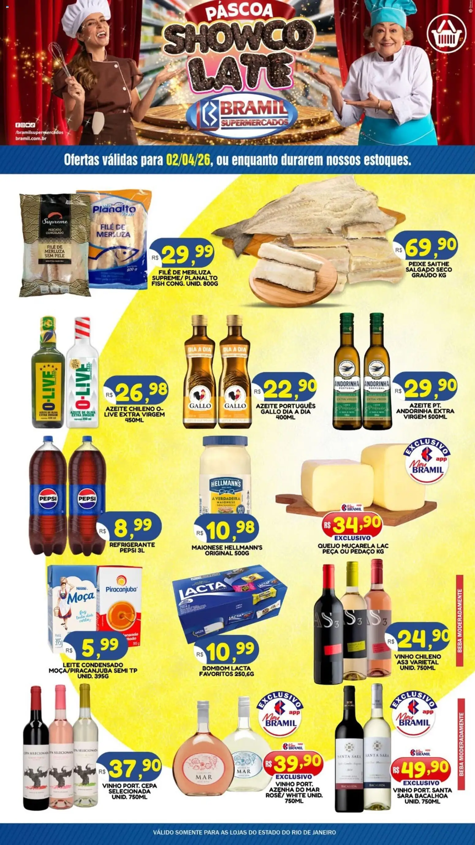 Bramil Supermercados Bramil Supermercados ofertas do Dia (de 02/04/2026 ...