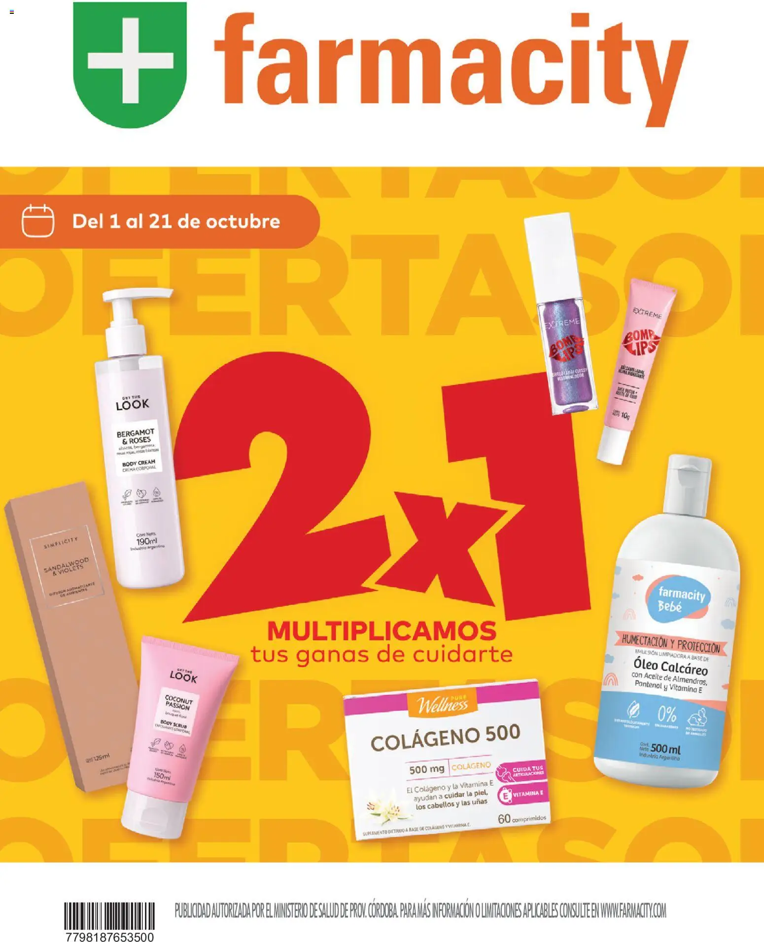 Vista previa del folleto de la tienda Farmacity válido desde el 01/10/2026 