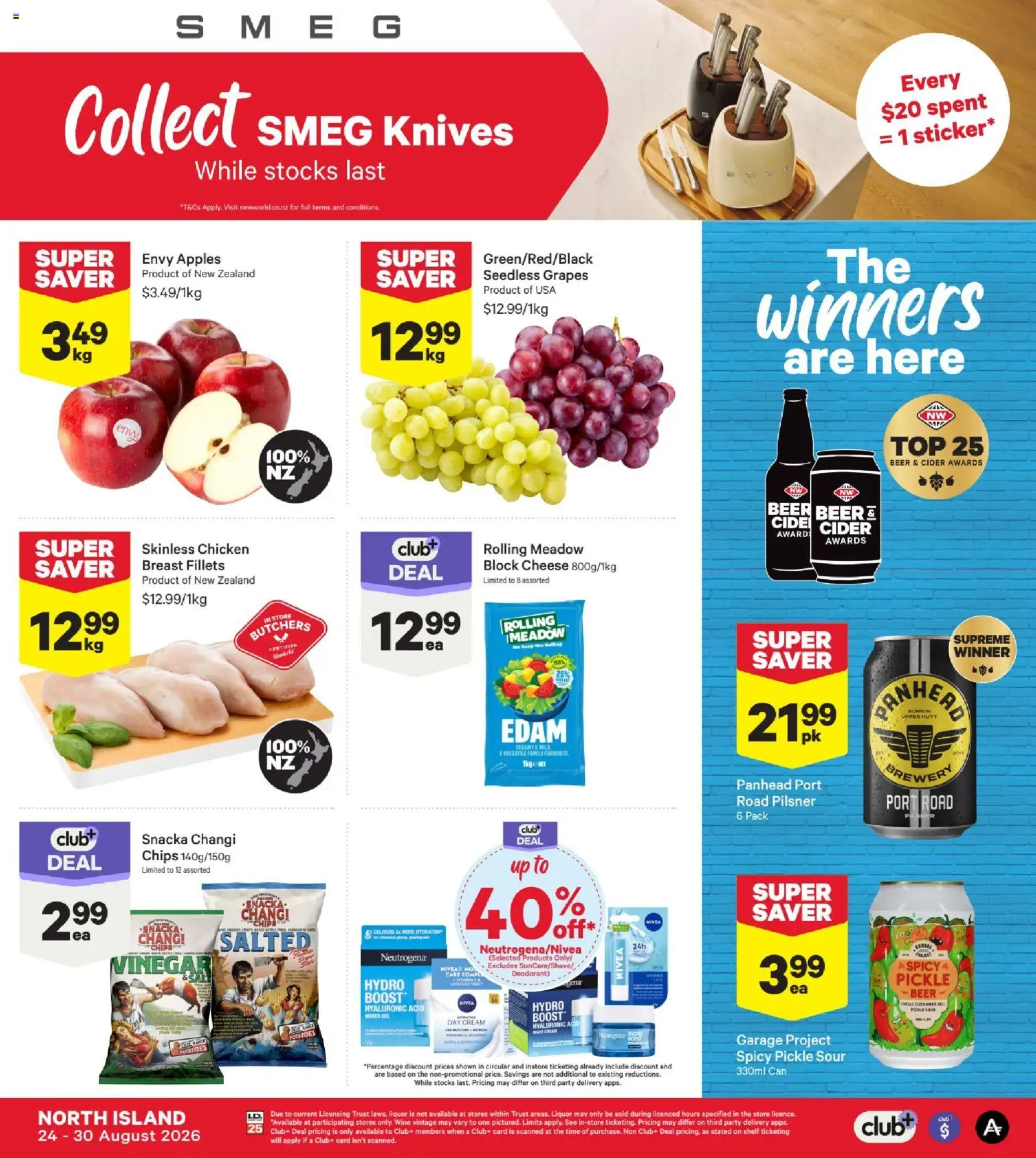 Preview of catalogue New World catalogue from shop New World valid 23 Aug 2026