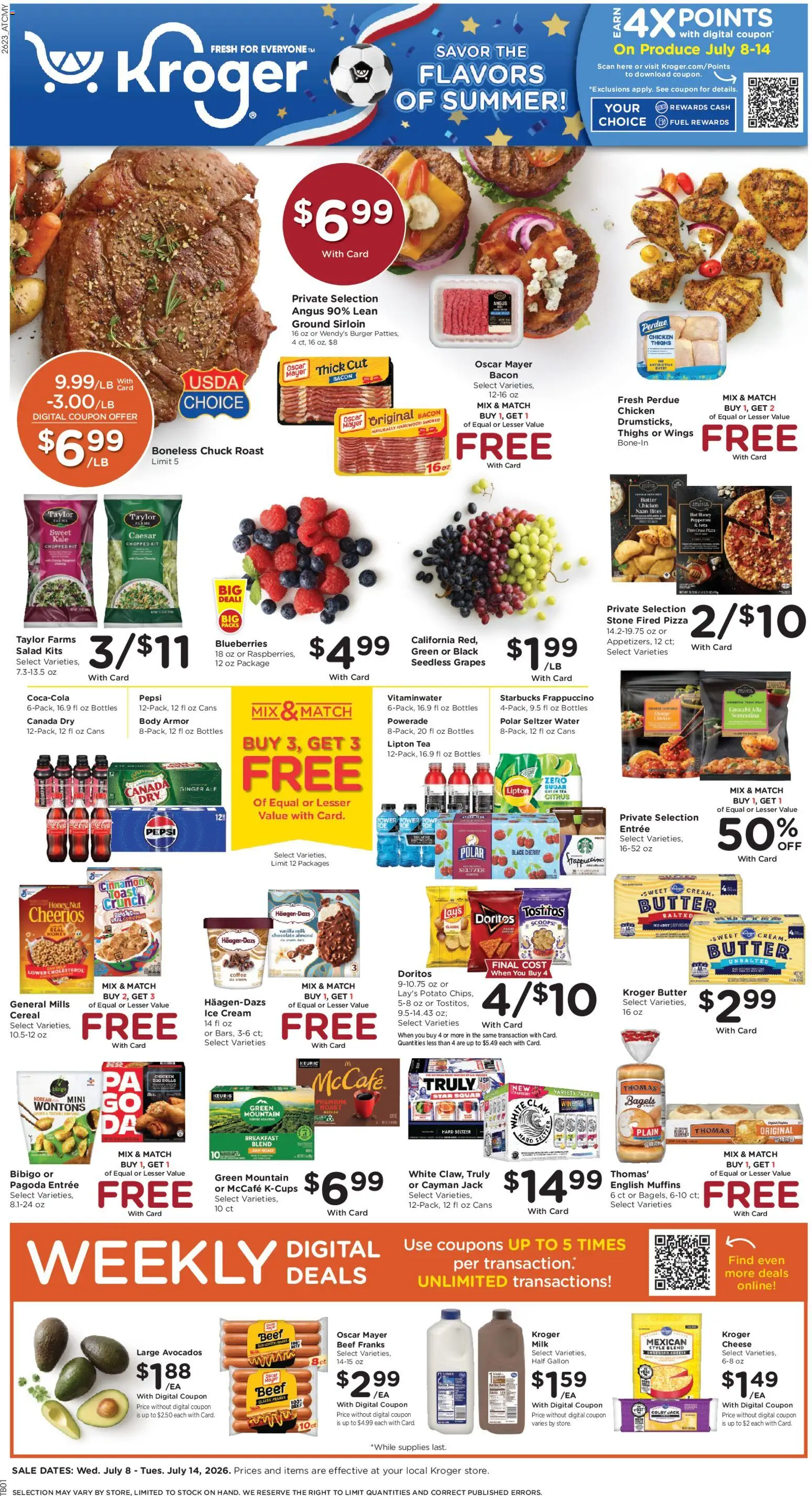Ad Preview of Kroger Kroger Weekly Ad from 07/08/2026