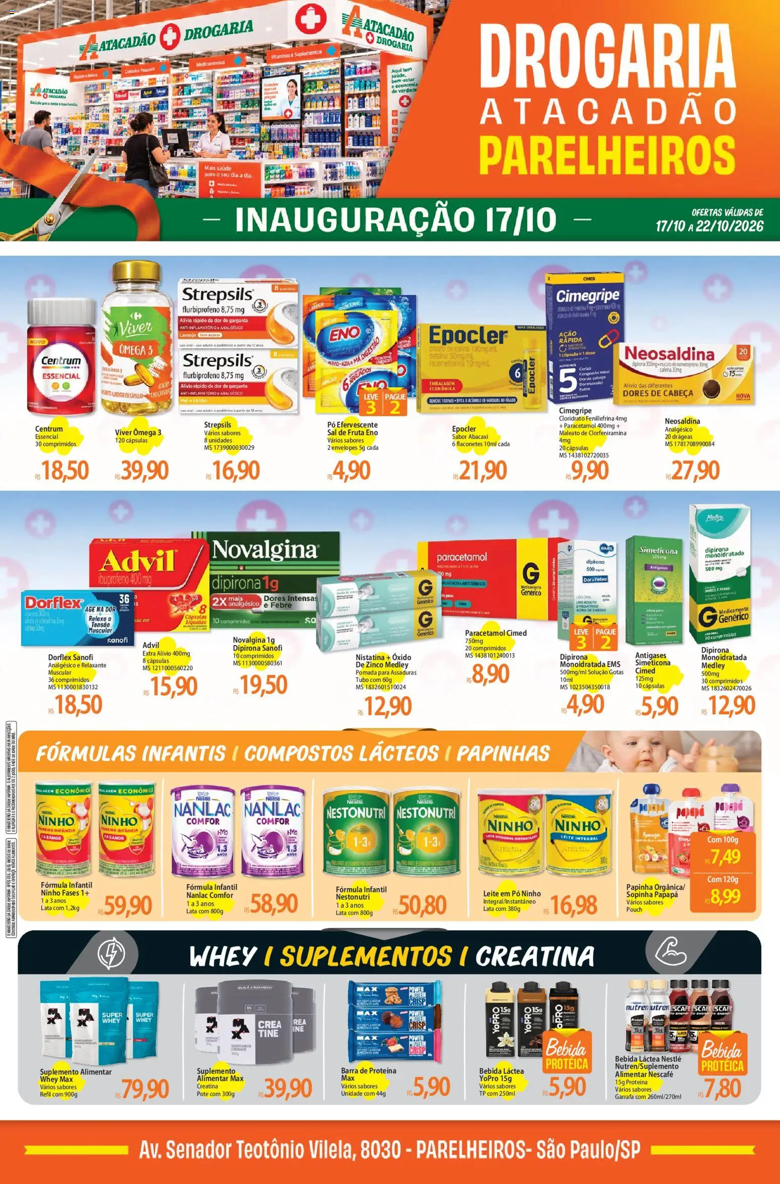 Pré-Visualização do folheto "Atacadão ofertas - SP" da loja Atacadão válido a partir de 17/10/2026