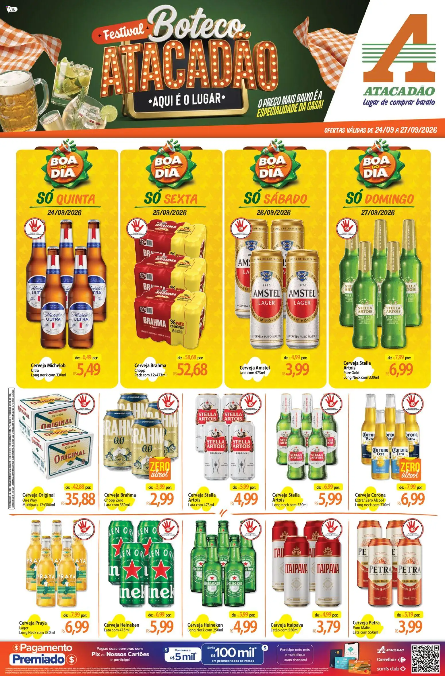 Pré-Visualização do folheto "Atacadão ofertas - RJ" da loja Atacadão válido a partir de 24/09/2026
