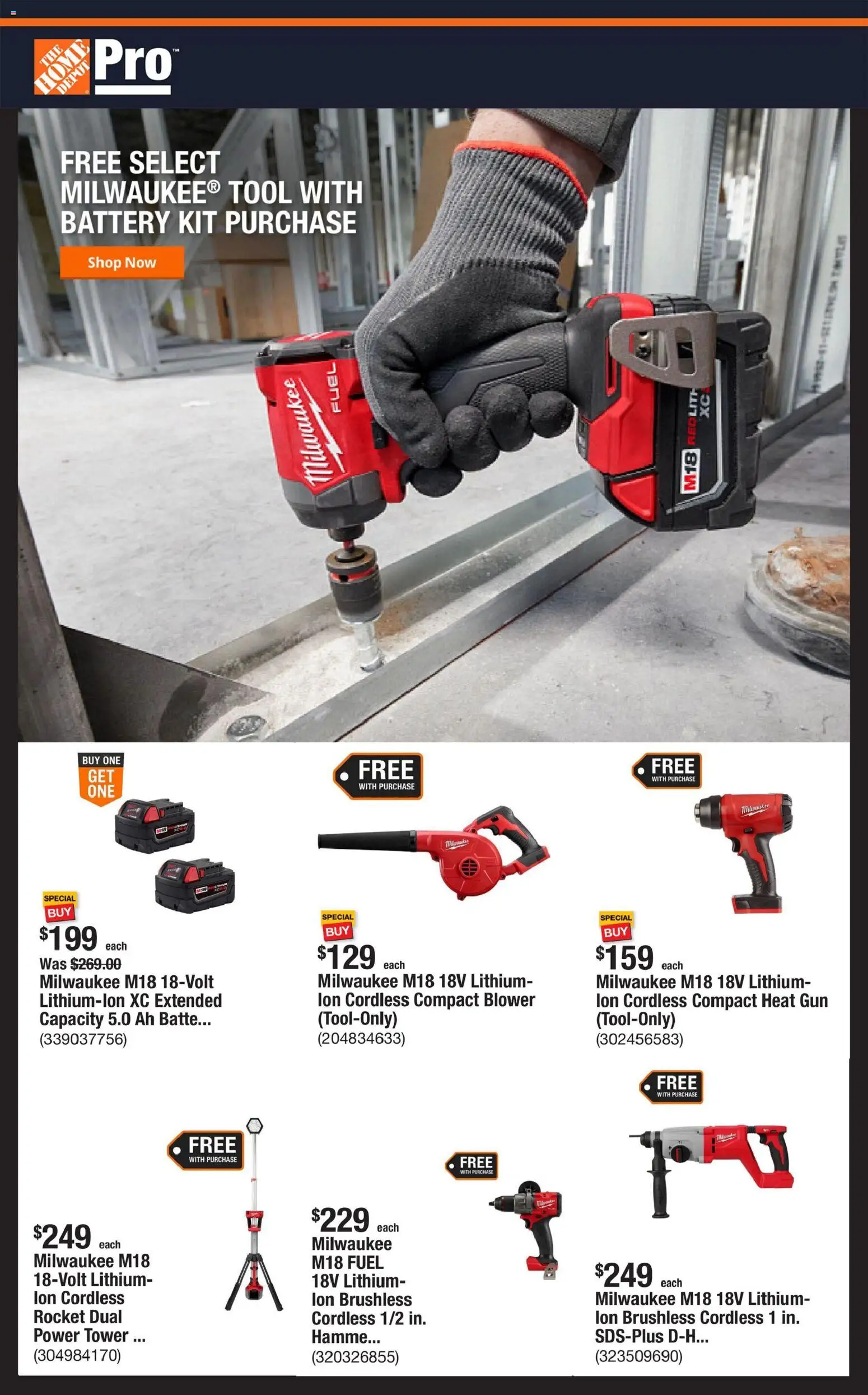 Ad Preview of Home Depot Home Depot Shop Pro Ad from 06/15/2026