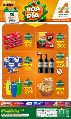 Pré-Visualização do folheto "Atacadão ofertas - SP" da loja Atacadão válido a partir de 27/06/2026